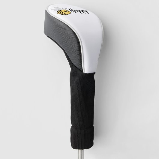 bijen golfheadcover (Schuin)