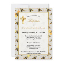 Bijen Gouden Honingraat Doop