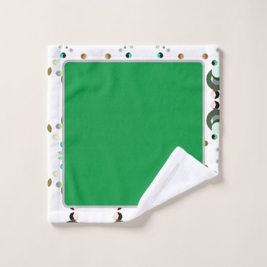 Bijen Groene Badhanddoeken Set Bad Handdoek (Wasdoekje)