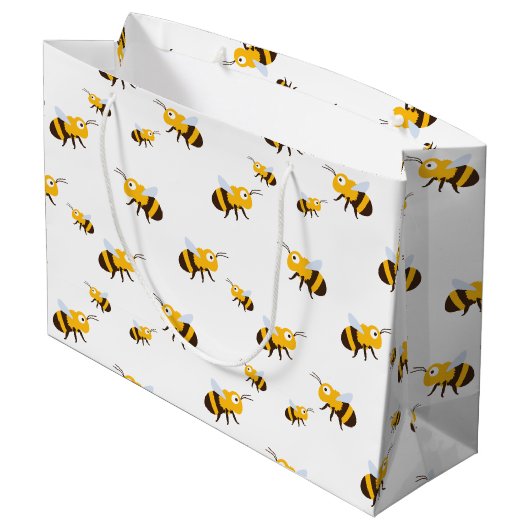 Bijen Groot Cadeauzakje (Achterkant Gekanteld)