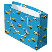 Bijen grote cadeautas (Achterkant Gekanteld)
