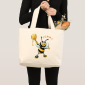 Bijen Grote Tote Bag (Voorkant (product))