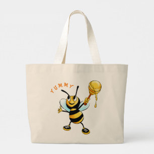 Bijen Grote Tote Bag