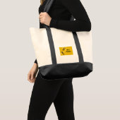 Bijen Happy Bumblebee Impulse Canvas tas (Voorkant (product))