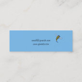 Bijen Happy Daisies klein Visitekaartje (Achterkant)