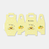 Bijen Happy Favor Box Bedankdoosjes (Uitgevouwen)