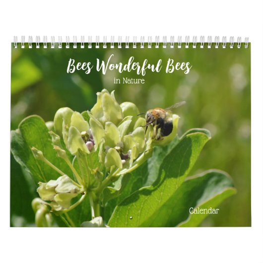 Bijen Heerlijke Bijen in de Natuur Kalender (Hoes)