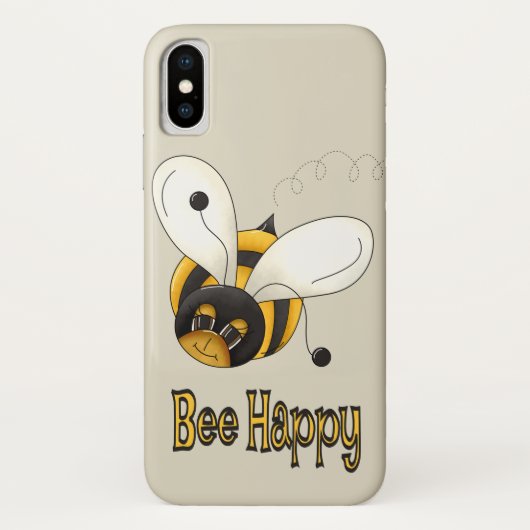 Bijen Hoesje-Mate Barely iPhone X Case-Mate iPhone Case (Achterkant)