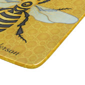 Bijen Honeycomb Honeybee Hive Custom Kitchen Snijplank (Hoek)