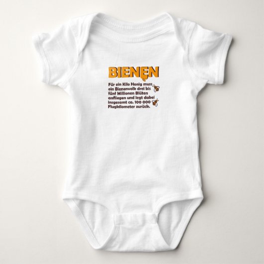 Bijen Honing Beatery Lucky Bee Liquid Gold Romper (Voorkant)