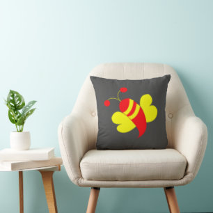 Bijen Honing Bij Hommel Kussen