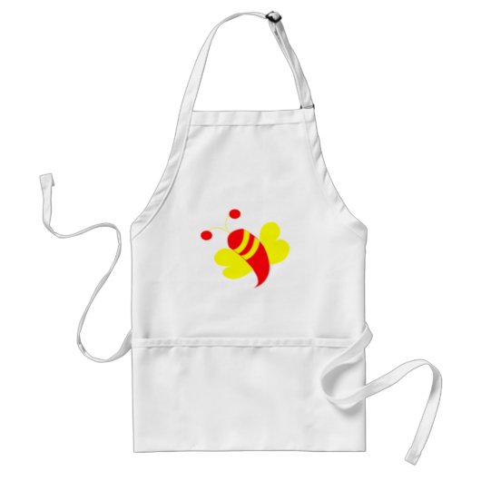Bijen Honing Bij Hommel Standaard Schort (Voorkant)