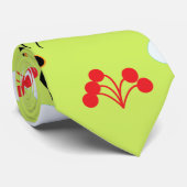 Bijen honingbij rode bloemen patroon stropdas (Opgerold)