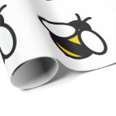 Bijen, honingbijen, hommel cadeaupapier (Rol Hoek)