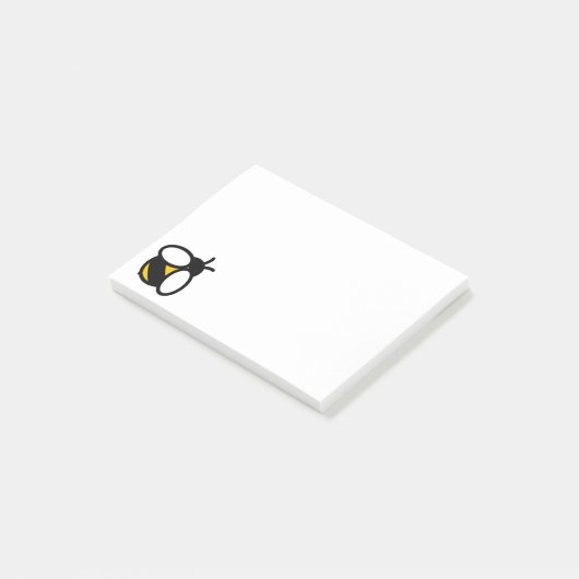 Bijen, honingbijen, hommel post-it® notes (Schuin)