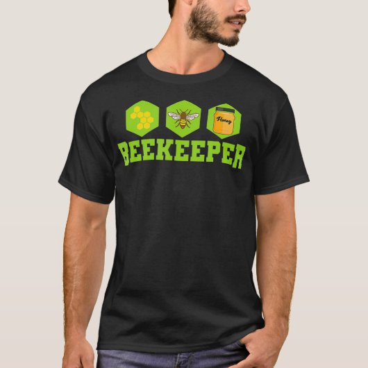 Bijen Honingbijenteelt T-shirt (Voorkant)