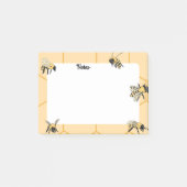 Bijen honingraat bijen Boerderij Post-it® Notes (Voorkant)