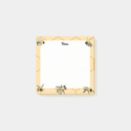 Bijen honingraat bijen Boerderij Post-it® Notes