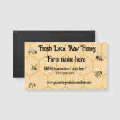 Bijen Honingraat Bijen Boerderij visitekaartje (Voorkant / Achterkant)