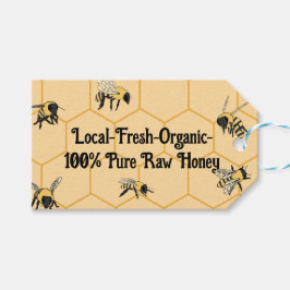 Bijen honingraat volière bijen Boerderij Cadeaulabel