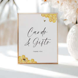 Bijen Honingraat Vrijgezellenfeest Kaarten & Gesch Poster