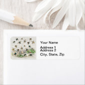 Bijen Honingwerker Koningin Natuur Antiek Bijen Etiket (Insitu)