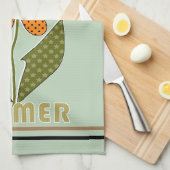 Bijen houden van de zomer en ik ook theedoek (Quarter Fold)