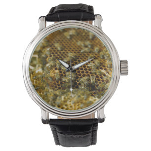 Bijen in bijenkorf, West-Kaap, Zuid-Afrika Horloge