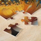 Bijen in de bloementuin legpuzzel (Zijkant)