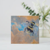 Bijen in de lucht (Staand voorkant)