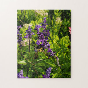 Bijen in de tuin legpuzzel