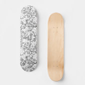Bijen in de tuin persoonlijk skateboard (Voorkant)