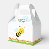 Bijen in de Tulip-tuin Bedankdoosjes (Achterkant)