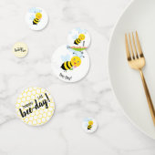 Bijen in de Tulip-tuin Confetti (Groep)