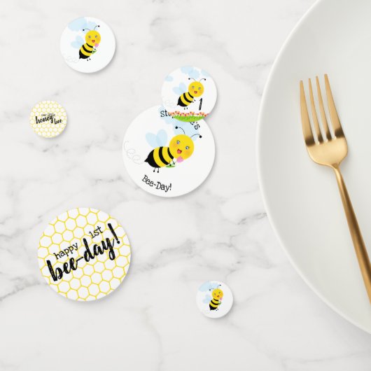 Bijen in de Tulip-tuin Confetti (Groep)