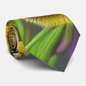 Bijen in een bloem stropdas (Opgerold)