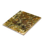 Bijen in Hive, Western Kaapje, Zuid-Afrika Tegeltje (Zijkant)