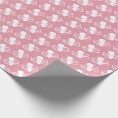 Bijen in roze cadeaupapier (Hoek)