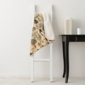 Bijen Insect Bug Wasp Natuurlijke Geschiedenis Sherpa Deken (In situ)