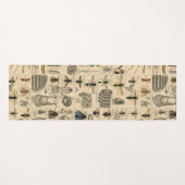 Bijen Insect Bug Wasp Natuurlijke Geschiedenis Yogamat (Voorkant (horizontaal))