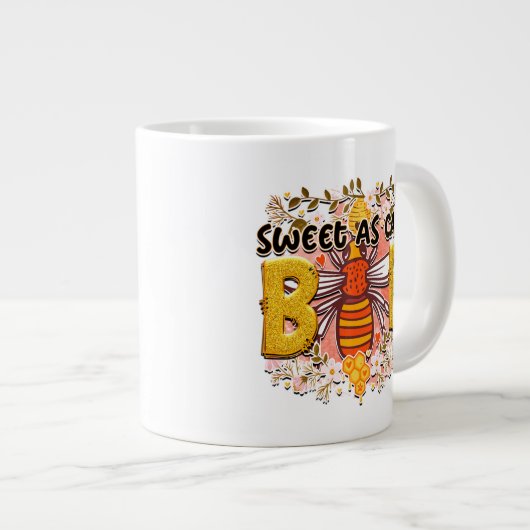 Bijen- Jumbo Mok (Voorkant rechts)