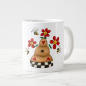 Bijen - Jumbo-Mok Grote Koffiekop (Voorkant rechts)