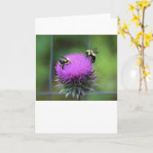 Bijen, kaart (Gele Bloem)