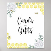 Bijen - Kaarten en geschenken Poster (Voorkant)