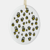 Bijen Keramisch Ornament (Rechts)