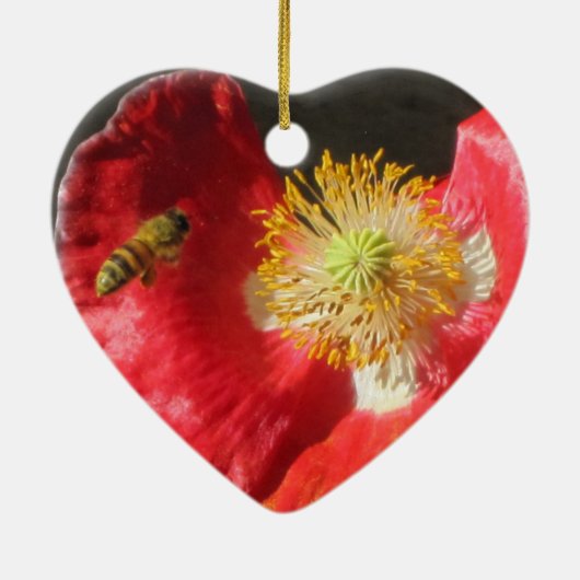 Bijen Keramisch Ornament (Achterkant)