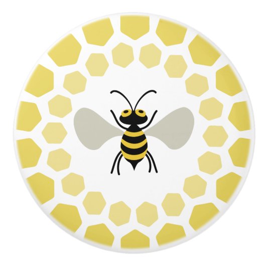Bijen Keramische Knop (Voorkant)