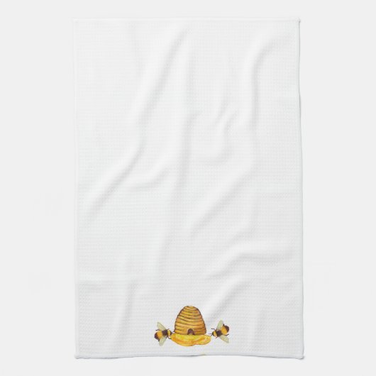 Bijen keukenhanddoeken (Verticaal)