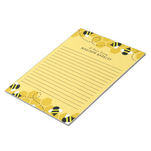Bijen Kind Kute Beehive Briefpapier Blocnote