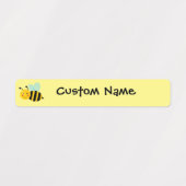 Bijen Kinder waterdichte naam label schoolbenodigd (Design 1)